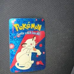 Persian #053 2000 Pokemon Vending Prism Holo Sticker Card - Image 2