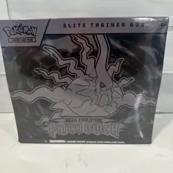 POKEMON MEGA EVOLUTION: PITCH BLACK ELITE TRAINER ETB BOX - Image 1