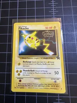 Pokemon TCG Pikachu The First Movie Promo Card LP - Image 1