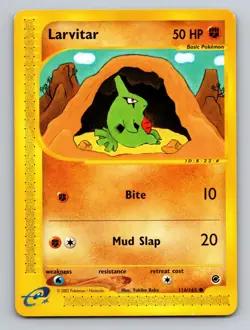 Larvitar Expedition Common 116/165 Pokemon - Image 1