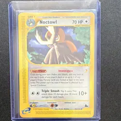 Pokemon TCG Noctowl Skyridge 40/144 Regular Uncommon English 2003 70HP - Image 3