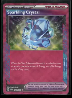 Sparkling Crystal 129/131 Holo Prismatic Evolutions NM/M Pokemon - Image 1