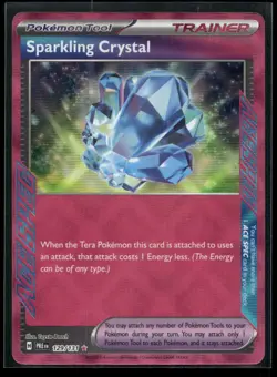 Sparkling Crystal 129/131 Holo Prismatic Evolutions NM/M Pokemon - Image 1