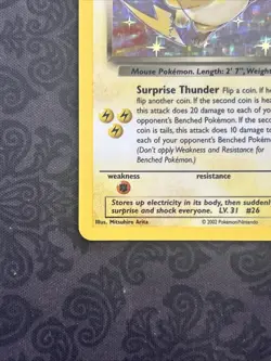 Dark Raichu 7/110 — Pokemon Legendary Collection (2002) — Holo - Image 5