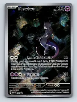 Mewtwo 052 Holo Promo Scarlet & Violet Promo Pokemon Near Mint - Image 1