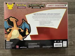 Pokemon TCG Celebrations Lance’s Charizard V Collection Box - Image 2