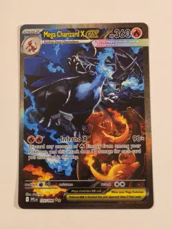 Mega Charizard X EX 125/094 Evolutions Holo Ultra Rare English Mega EX - Image 2