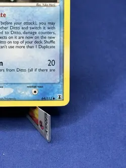 2005 Pokemon Ditto Squirtle Ex Delta Species 40/113 LP - Image 4