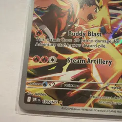 Pokemon Ethan's Typhlosion 190/182 Sv10 Destined Rivals Full Art Illus Holo - Image 3