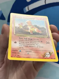Blaine's Charmander 60/132 - MP condition - Pokemon Gym Challenge Unlimited - Image 5
