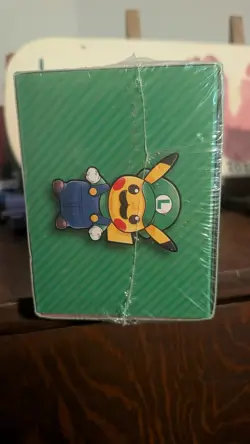 2016 Japanese Pokemon Center Poncho Pikachu Luigi Special Box - FACTORY SEALED - Image 5