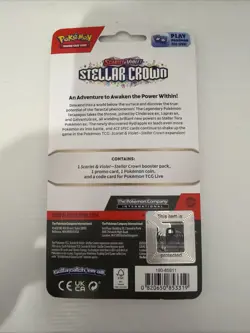 Pokemon TCG Stellar Crown Horsea Single Blister Pack Promo. Brand New & Sealed - Image 2