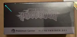 Pokemon Pitch Black POKEMON CENTER Exclusive Elite Trainer Box - Torn Seal READ - Image 2