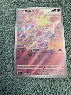 Milcery 152/142 Illustration Rare Full Art Holo Stellar Crown Pokemon TCG EN - Image 1