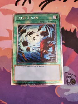 Yu-Gi-Oh! TCG - Heavy Storm (RA03-EN092) - Platinum Secret Rare - Image 1