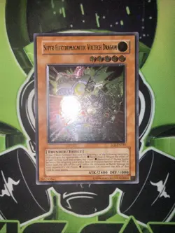 Super-Electromagnetic Voltech Dragon EOJ-EN031 Ultimate Rare Unlimited Yugioh NM - Image 5