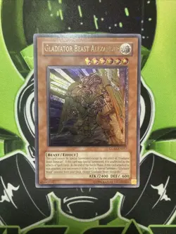 Gladiator Beast Alexander GLAS-EN017 Ultimate Rare 1st Edition Yugioh VLP - Image 1