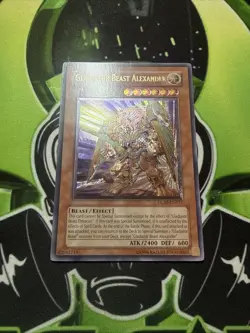 Gladiator Beast Alexander GLAS-EN017 Ultimate Rare 1st Edition Yugioh VLP - Image 2
