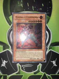 Flamvell Commando ANPR-EN086 Ultimate Rare Unlimited Yugioh NM - Image 5