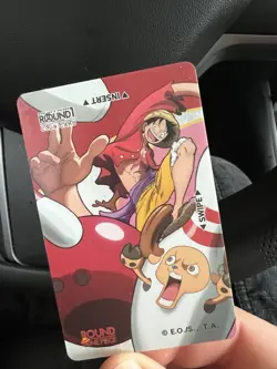 Round 1 x One Piece Collab Promo Club Card - Image 1