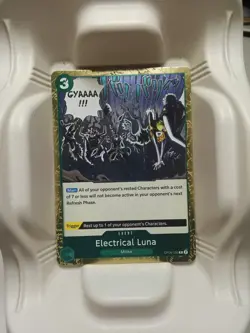 Electrical Luna OP08-036 Rare Two Legends One Piece Near Mint - Image 1