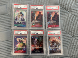 2023/2024 One Piece Japanese Slabs EB01 OP06 OP08 Alt Art PSA 10 - Image 1