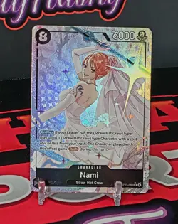 🔥 Nami OP15-086 Alternate Art Adventure on Kami's Island Foil 🔥 One Piece - Image 1