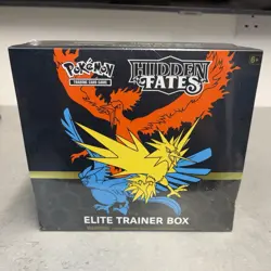 Pokemon TCG Hidden Fates Elite Trainer Box English 2019 1 Box - Image 1
