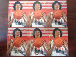 1994 Upper Deck Lisa Leslie #81 ROOKIE CARD Lot of 6-USA Basketball - Image 1