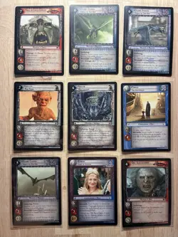Lord Of The Rings - Decipher LOTR TCG - Mount Doom 33 Card Rare Lot - M/NM - Image 2