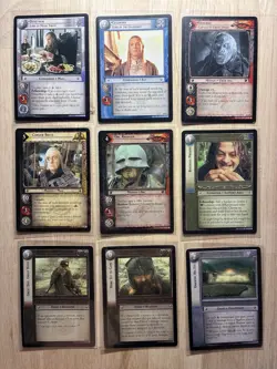 Lord Of The Rings - Decipher LOTR TCG - Mount Doom 33 Card Rare Lot - M/NM - Image 3