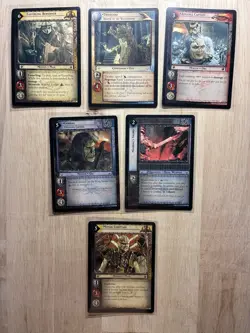 Lord Of The Rings - Decipher LOTR TCG - Mount Doom 33 Card Rare Lot - M/NM - Image 5