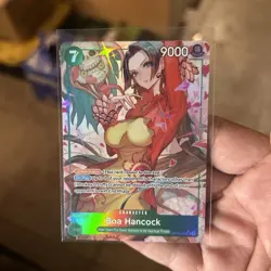 One Piece Card Game Boa Hancock OP06-032 SR SP Special Foil 9000 ALT ART - Image 1