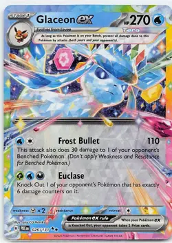 Pokemon Prismatic Evolutions (3 Card) Ex Lot (Eevee, Umbreon, Glaceon) [gls2551] - Image 2