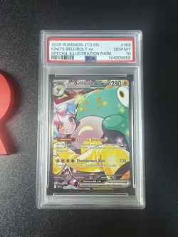 Pokemon TCG Iono's Bellibolt EX Journey Together 183/159 PSA 10 Gem Mint Card - Image 1