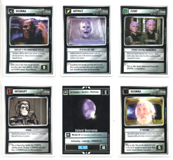 1994 Star Trek CCG large lot of 341 different Unlimited white border cards - Image 2