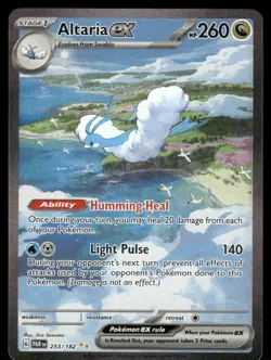 Pokemon Cards Altaria ex 253/182 Holo Paradox Rift Special Illustration Rare NM - Image 1