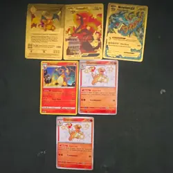 Charizard & Charmeleon duo - Pokemon TCG 6-card Shiny lot, Charizard V - Image 1