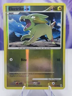Pokemon TCG Cards Electrike 63/99 Platinum Arceus Reverse Holo LP - Image 1