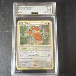 Pokemon TCG Dodrio 2023 CLV Holo 014/034 AGS 9.5 Graded Card - Image 1