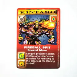 Mortal Kombat Kard Game TCG 1992 Kintaro Fireball Spit Special Move MP Card Game - Image 1