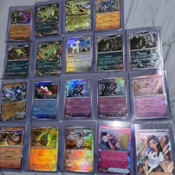 Pokemon Prismatic Evolutions Bulk Base, Reverse, Holos Card Set - Image 1