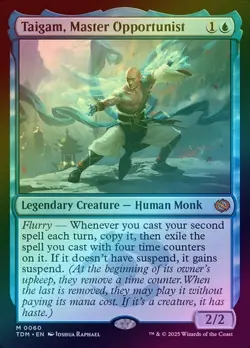 Taigam, Master Opportunist (Foil) (TDM) Tarkir: Dragonstorm - NM - Image 1
