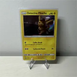 Pokemon Detective Pikachu SM190 SM Promo Holo Pokemon TCG English 2019 - Image 1