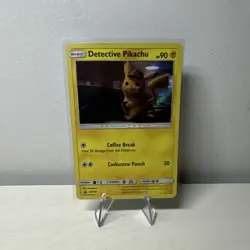 Pokemon Detective Pikachu SM190 SM Promo Holo Pokemon TCG English 2019 - Image 2