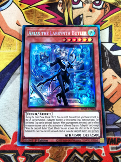 Arias the Labrynth Butler ra05-en028 (NEW) Collectors Rare Yu-Gi-Oh! - Image 1
