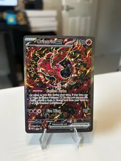 Pokemon Oricorio ex 024 Me: Mega Evolution Promo Holo 190 HP Fire Wing - Image 1