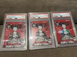 1 × One Piece Monkey D Luffy SR Promo ST21-014 PSA 10 Gem Mint Japanese #8d11 - Image 1