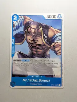 Mr.1(Daz.Bonez) OP01-083 UC - One Piece Card Game - Romance Dawn - Image 1
