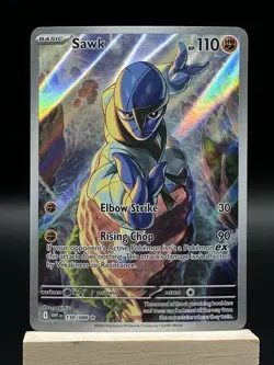 Sawk 130/086 White Flare Illustration Rare 0 Pokemon TCG - NM - Image 1